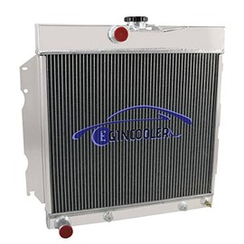EGINCOOLER 22" Wide 3 Row Core Aluminum Radiator for 1963-1969 Dodge Mopar CORONET DART CHARGER STATION WAGON 2-DOOR for PLYMOUTH All AA5052 Aluminum Radiador