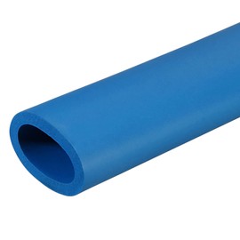 MECCANIXITY Foam Grip Tubing Handle Grips 32mm(1 1/4") ID 44mm(1 3/4") OD 6.6ft Blue for Utensils, Fitness, Tools Handle Support