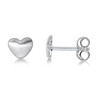 Miore Earrings for Kids studs Heart 925 Sterling Silver