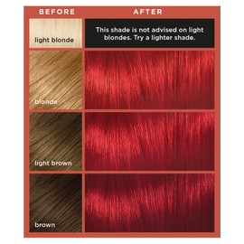 L'Oréal Paris Colorista Permanent Gel Hair Dye, Long-Lasting and Vibrant At-Home Hair Colour, High-Intensity Hues with Up to 3x More Shine, Colour: Bright Red