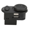 Qiilu Power Mirror Switch, 15250458 Side Door Mirror Switch Exterior