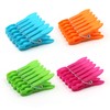 Colorful Plastic Clothespins, Heavy Duty Laundry Clothes Pins Clips with