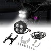 Motorcycle Headlight Kit,Plug N Play Light Front Light with Switch/Headlamp