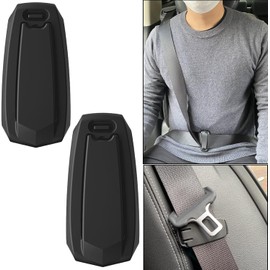Seat Belt Clips, Seatbelt Clip Shoulder Neck Strap Positioner Locking Clip Protector Make Long-Distance Driving More Enjoyable, Car Seatbelt Adjuster for Adults Kids