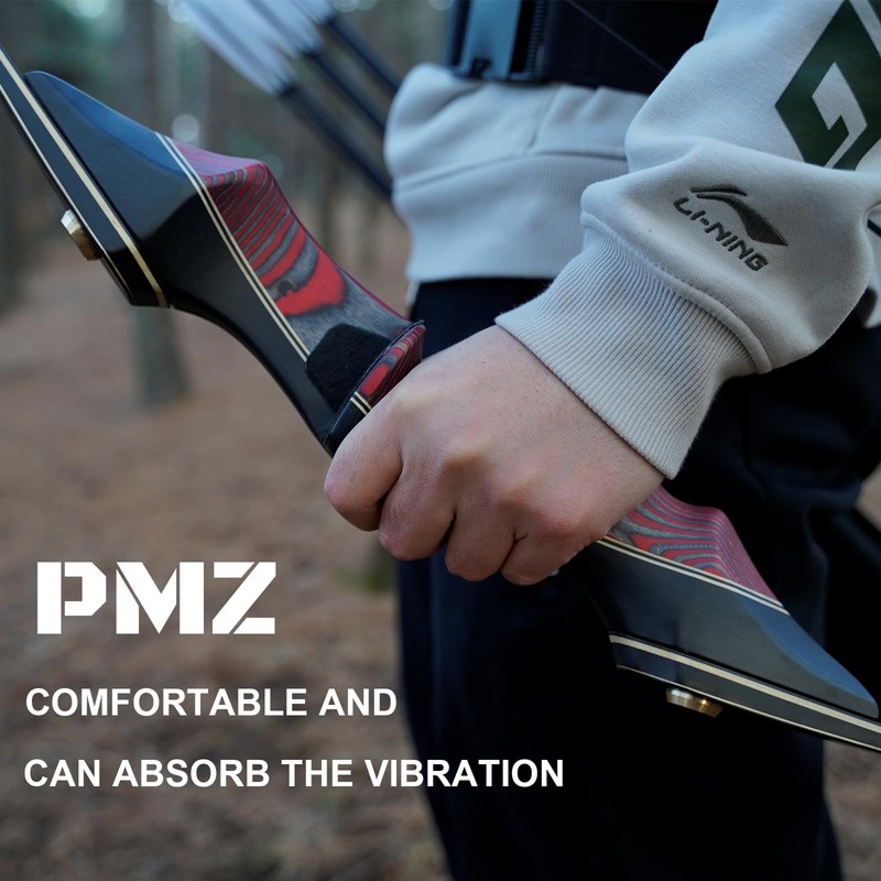 PMZ Recurve Bow and Arrow Set, Newset Professional Aldults Archery