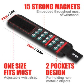 WEARXI Gifts for Men, Advent Calendar Filling Men, Magnetic Bracelet Craftsman, Men Gifts for Dad, Birthday Gift, Funny Gifts for Men, Gifts for Men, Christmas