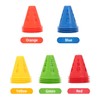 20 Plastic Training Cones,Plastic Obstacle Cones,Sports Field Markings,Suitable for Football,Ice
