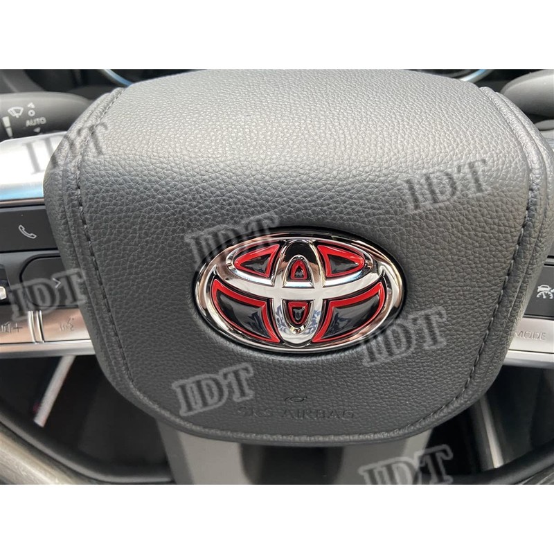 IDT New 300 Series Land Cruiser Steering Emblem Sheet Sticker