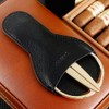 KEENSUN Cigar Scissors Cutter, Stainless Steel Guillotine Double Blade Straight