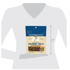 Golden Rewards Peanut Butter Flavor Training Treat Dog Treats, 9 oz Pouch