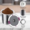 InwodiTeki Reusable K Cups, Universal Stainless Steel Reusable Coffee Pods,