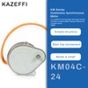 KAZEFFI Synchron Motor 24V 4RPM Replacement for Honeywell Motor 802360JA，Used