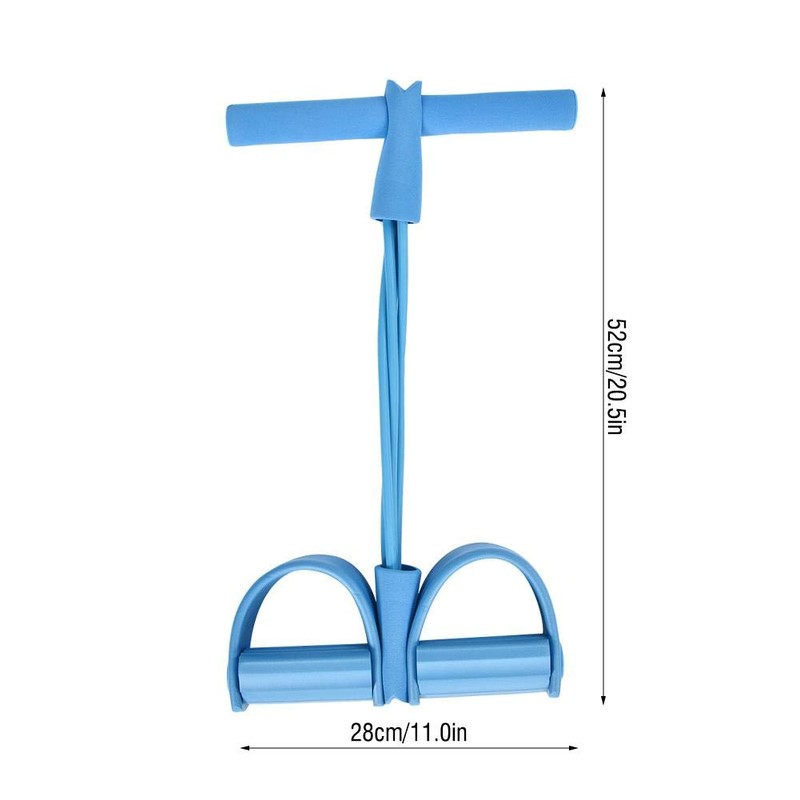 Training Bands Rope Foot Pedal Puller Elastic Sit Up Pull