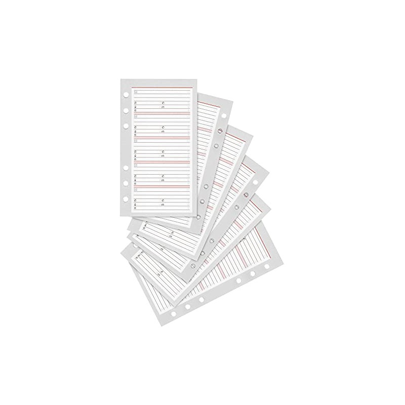 BSB 02-0062 Replacement Insert Addresses Approx. A6 50 Sheets for