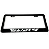Darktech Vector W8 Metal License Plate Frame | Reflective White