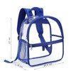 YXQSED Clear Backpack Stadium Approved - Clear Mini Backpack 12x12x6