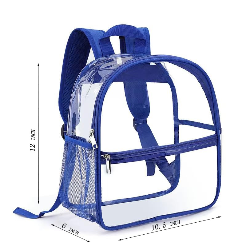 YXQSED Clear Backpack Stadium Approved - Clear Mini Backpack 12x12x6