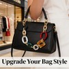 jojofuny Detachable Handbag Chain 14.56 in Acrylic Bag Chain Strap