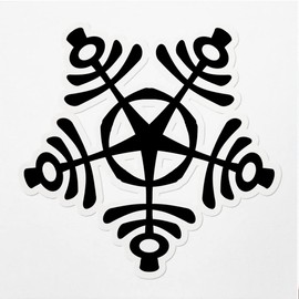 Decal Stickers of Snow Crystal 29 Premium Indoor (No Waterproof) Vinyl Decal Stickers for Laptop Phone Accessory Helmet Car Window Mug Tuber Cup Door Wall Decoration NVCVER3g84661BL