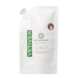 Vetiver Mist (Olive & Eucalyptus, 15.3 fl oz (440 ml), Natural Herbal Deodorizer, No Synthetic Surfactants