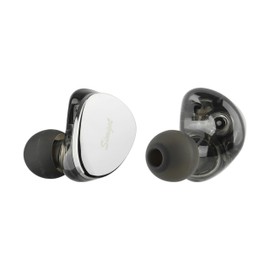 HIFIXAUDIO SIMGOT EG280 in-Ear Monitor, 1DD+1 Planar HiFi Wired Gaming IEM Earphone with Microphone, 1.7m Long Detachable 2-Pin OFC Cable, with USB-C Adapter, for FPS Games Audiophile Musician