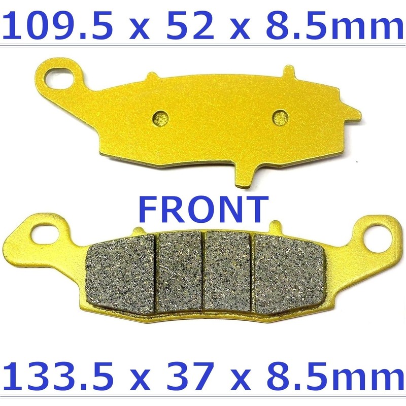 Master Chen Front Rear Brake Pads Brakes for Suzuki Katana