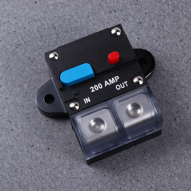 CHILDWEET Breaker with Manual Reset Button for Car Accessories High