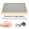 Jewelry Drawer Organizer Multipurpose 100 Grids Ring Drawer Storage Insert