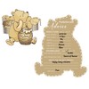 30Pcs Winnie Baby Shower Advice Cards, Baby Shower Prediction Cards,