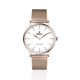 Weayege Armbanduhren für Damen,Damen Analog Quarz Armbanduhr,Damen Uhren Lederband Luxus Quarzuhren wasserdichte Mode Kreative Armbanduhr für Damen