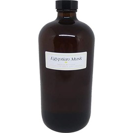 TCEShop Egyptian Musk Scented Body Oil Fragrance [Regular Cap - Gold - 32 oz.] - ID#4605