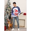 Fanient Unisex Ugly Christmas Jumper, 3D Print, Long-Sleeved Crew-Neck Shirt