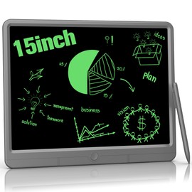 TUGAU LCD Writing Tablet for Kids, Colorful Doodle Board Drawing Pad for Kids, Toy Gifts for Age 3 4 5 6 7 8 Year Old Girls Boys