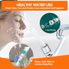 Premium Brass 1440° Swivel Faucet-Extender Sink Aerator,2 Mode Splash Filter