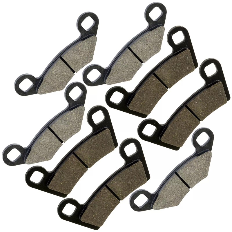 Caltric Front and Rear Brake Pads for Polaris RZR 570