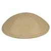 Zion Judaica Deluxe Linen Kippah Yamakas - Yarmulkes para ceremonia