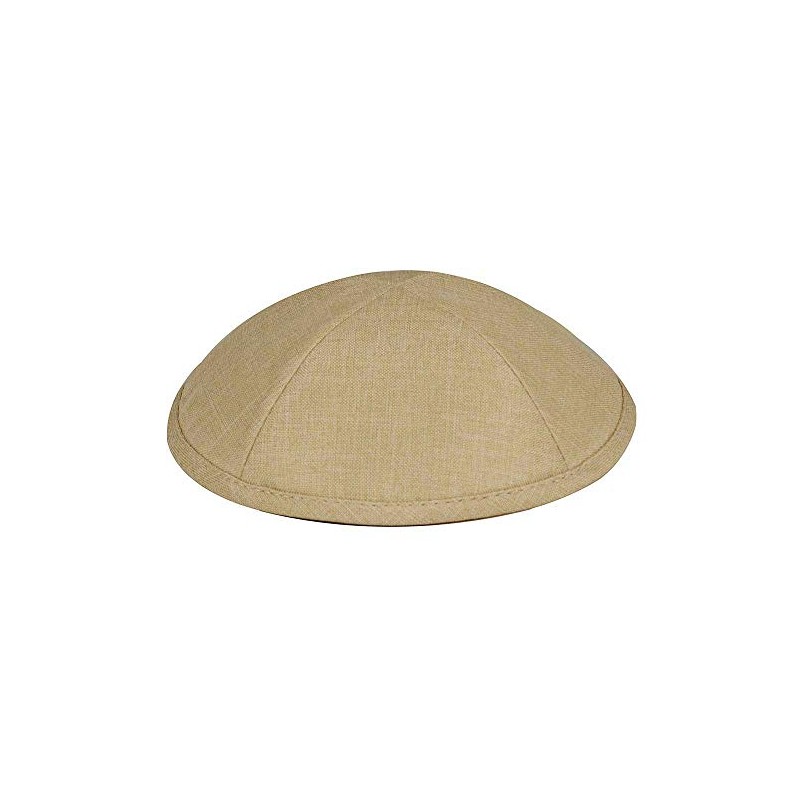 Zion Judaica Deluxe Linen Kippah Yamakas - Yarmulkes para ceremonia