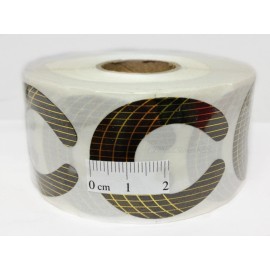 N/A C - CURVE Acrylic Nail Form - Medium (# NF-DM) - 500 pieces