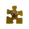 Gold Autism Awareness Lapel Pin