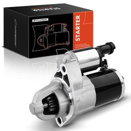 A-Premium Starter Motor Compatible with Honda Accord 2003-2005, Element 2003-2006 L4 2.4L Manual Transmission, 12V 1.7KW 9 Teeth Clockwise, Replace# 06312-RAA-505,31200-RAA-A01
