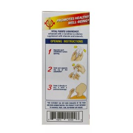 Vital Fuerte Liquid Shot Multivitamin & Mineral Supplement 10 Units of 15 ml
