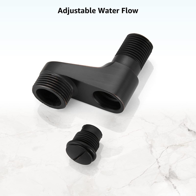 gotonovo Clawfoot Tub Adapter 3-3/8 Inch Adjustable Swing Arms for