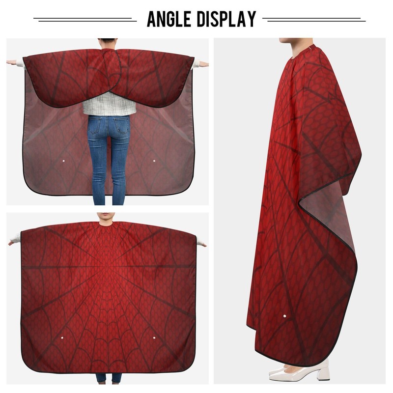 Kigai Hair Cutting Cape for Men & Women Red Spider
