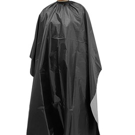 ZONADAH Black Barber Cape waterproof Hair Cutting Salon Cape Waterproof Hairdressers Gown Styling and Coloring Hairdressing Capes for Hair Styling 140x160cm