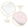 Outanaya 1set Portable Face Scrubber Exfoliating Sponges for Makeup Removal