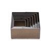 7Pcs Hollow Punch Cutter Squared Design High Carbon Steel Multipurpose