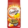 Goldfish Flavor Blasted Cheddar Jack'd Crackers, Snack Crackers, 6.6 oz