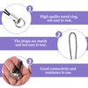 100Pcs Phone Charm Kit,Keychain String,Thread Keychain Cell Phone Charm String