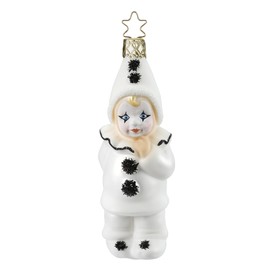 Inge-glas - Christmas Tree Decoration Harlequin Pierrot - Clown - 11 cm - Mouth-Blown