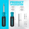 DURATECH Screwdriver, Multi Bit 11-in-1 Screw Driver & Nut Driver